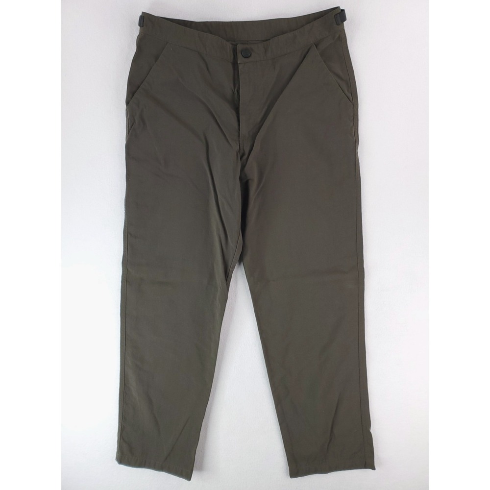 Vintage Patagonia Escape II Pants Womens 12 Green Utility Hiking Outdoor Relaxed